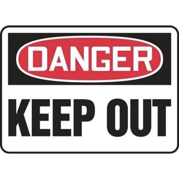 Accuform OSHA DANGER SAFETY SIGN KEEP OUT MADM064XP MADM064XP - main